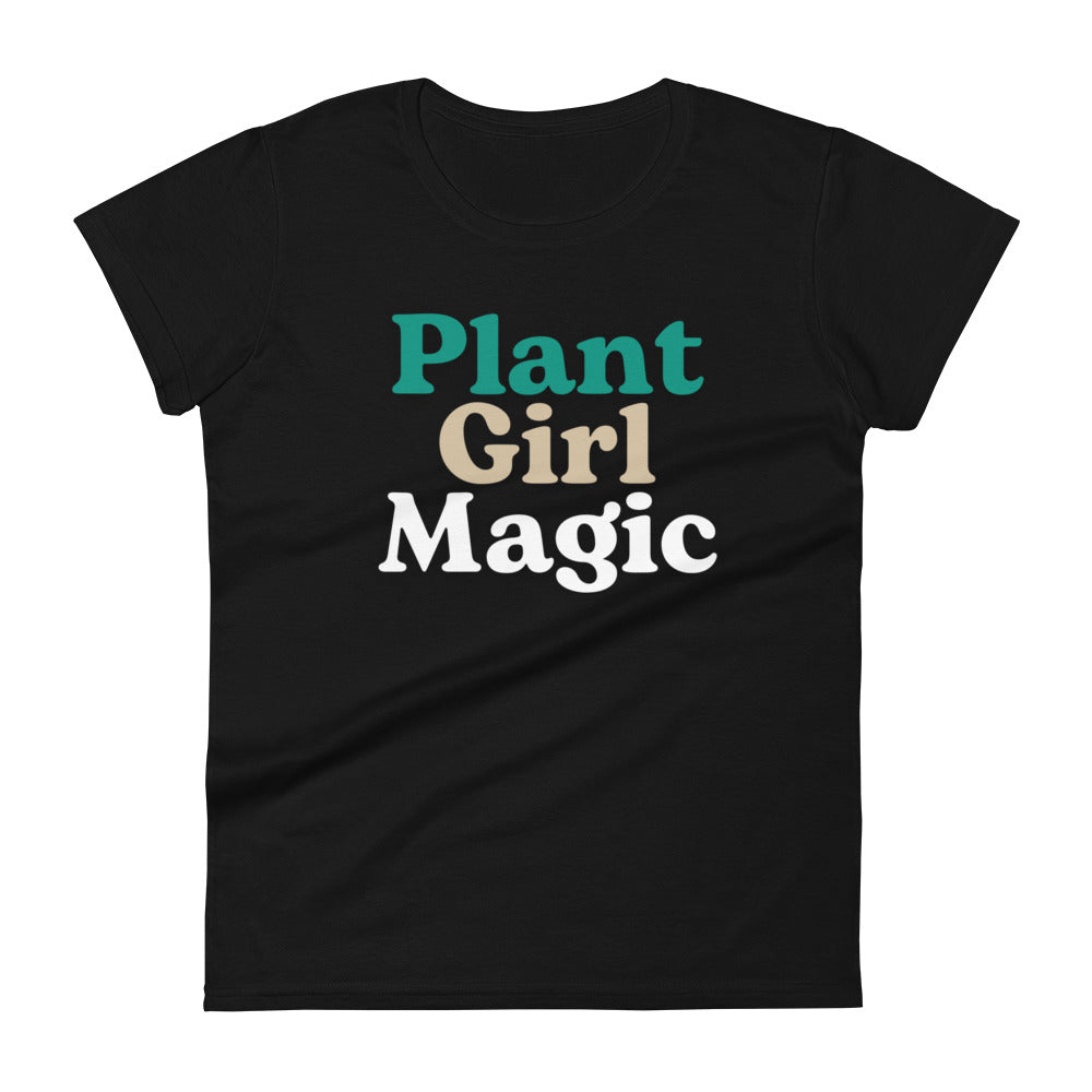 plant-girl-magic-womens-t-shirt-front