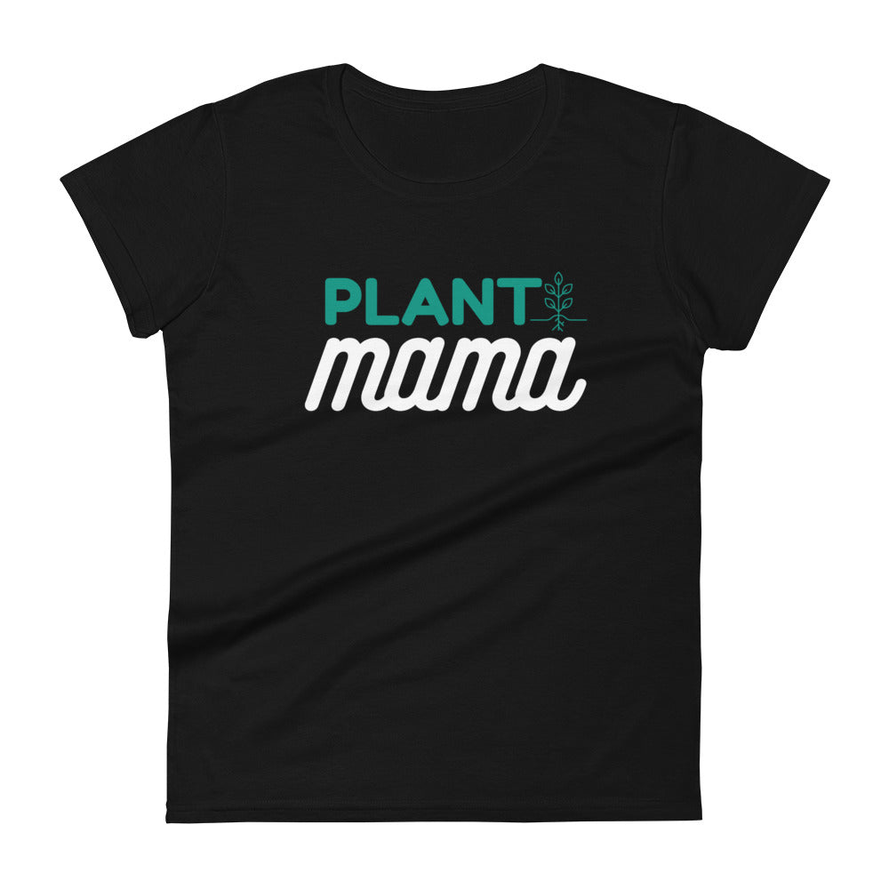 plant-mama-womens-t-shirt-front